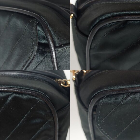 CHANEL Quilted Satin Camera Bag with Bijoux Chain - Picture 10 of 16